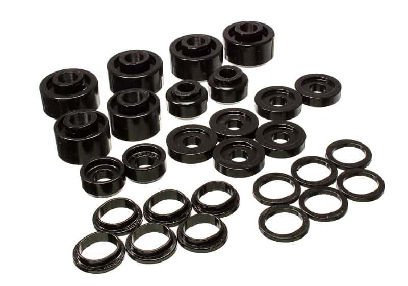 Energy Suspension — Energy Suspension 99-07 Ford F-250/F-350 SD 2/4WD Crew Cab Body Mount Set - Black
BodyMntBshKt - view 3