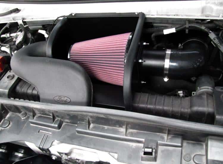 K&N Engineering — K&N 97-08 Ford E350/#450 Econoline V10-6.8L Black High Flow Performance Kit
Performance Air Inta
Air Intake System - view 3