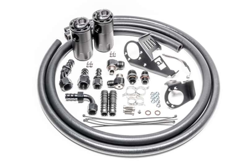 Radium Engineering — Radium Engineering Dual Catch Can Kit Subaru VB Fluid Lock - view 1
