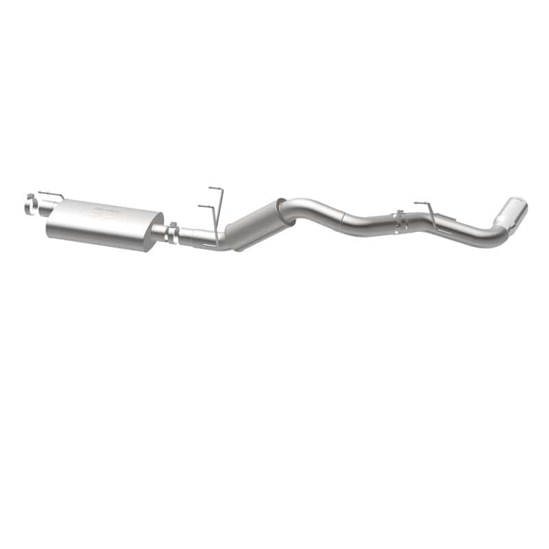 Magnaflow — MagnaFlow Cat-Back, SS, 4in, Single Pass Side Rear Exit 5in Tip 14-15 Ram 2500 6.4L V8 CC LB/MC SB
Cat-Back - view 18