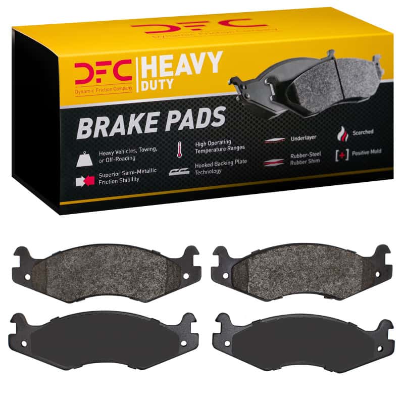DFC — DFC 92-06 Hummer H1 Front/Rear Heavy Duty Pads - Semi Metallic
DFC Brake Pad Set - view 1