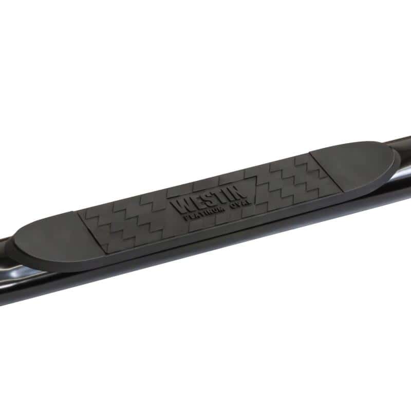 Westin — Westin 2014-2018 Chevy Silverado 1500 Dbl Cab (Body Mount) Platinum 4 Oval Nerf Step Bars - Black
Nerf/Step Bar - view 3