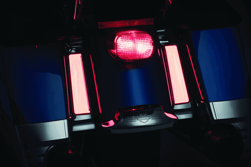 Kuryakyn — Kuryakyn Tracer L.E.D. Inserts For Saddlebag Supports Chrome - view 10
