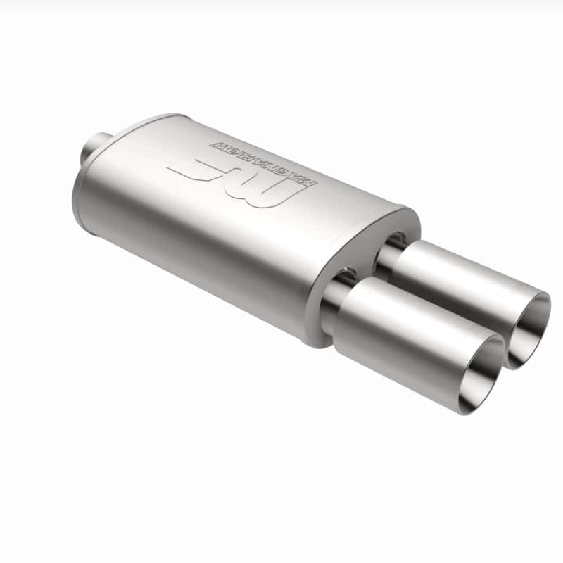 Magnaflow — MagnaFlow Muffler W/Tip Mag SS 14X5X8 2.25/3.
Straight Through - view 22