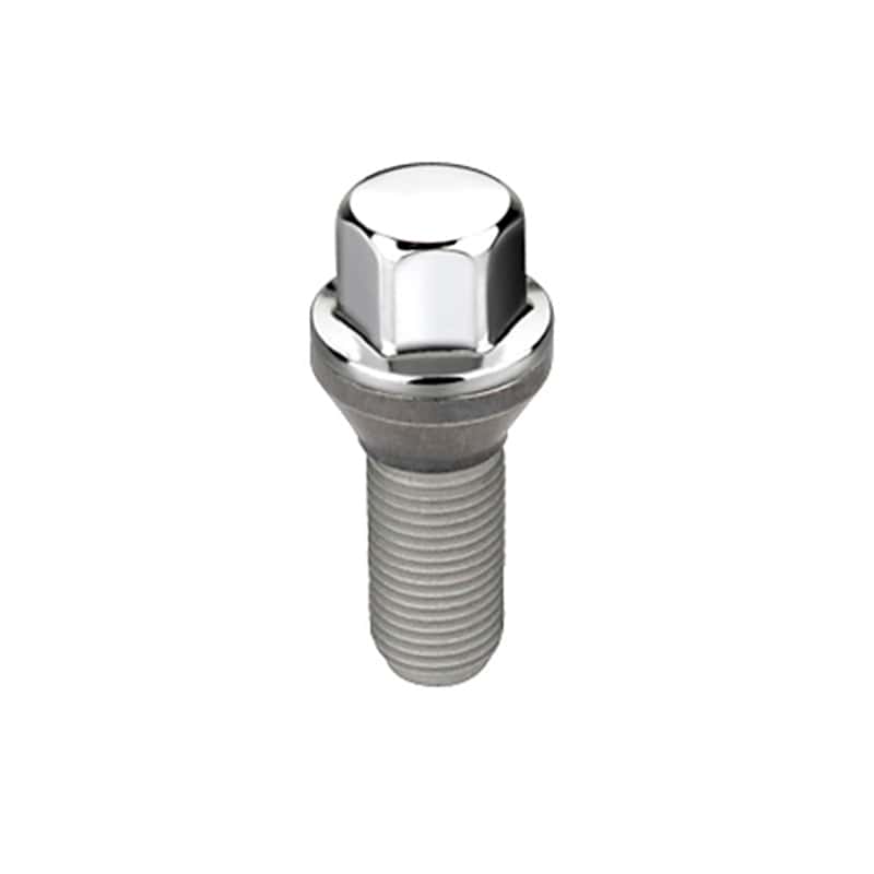 McGard — McGard Hex Lug Bolt (Cone Seat) M12X1.25 / 17mm Hex / 22.0mm Shank Length (Box of 50) - Chrome - view 1
