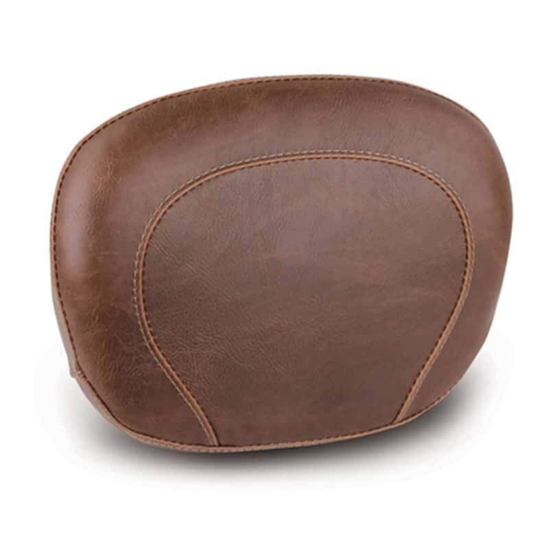 Mustang Motorcycle — Mustang 97-21 Harley Touring Sissy Bar Pad (12 inch x 9 inch) - Brown - view 2