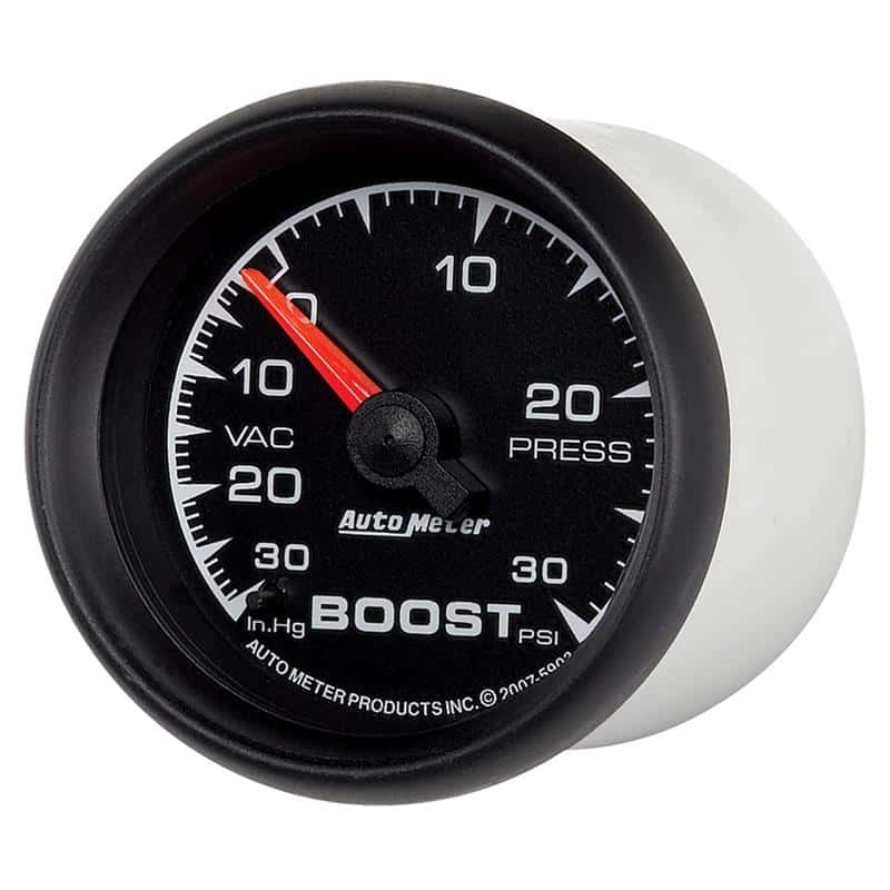 AutoMeter — Autometer ES 52mm Boost/Vacuum Gauge
GA 2" BST 30PSI M ES - view 2