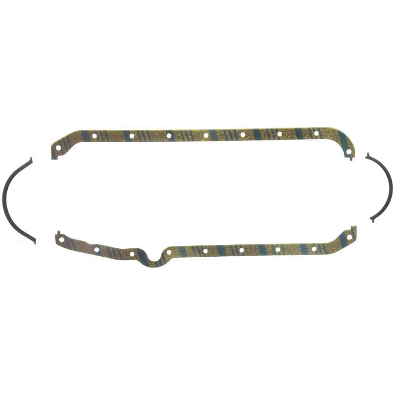 Fel-Pro — Fel-Pro Chevrolet Camaro Engine Oil Pan Gasket Set Blue Stripe cork-rubber - view 1