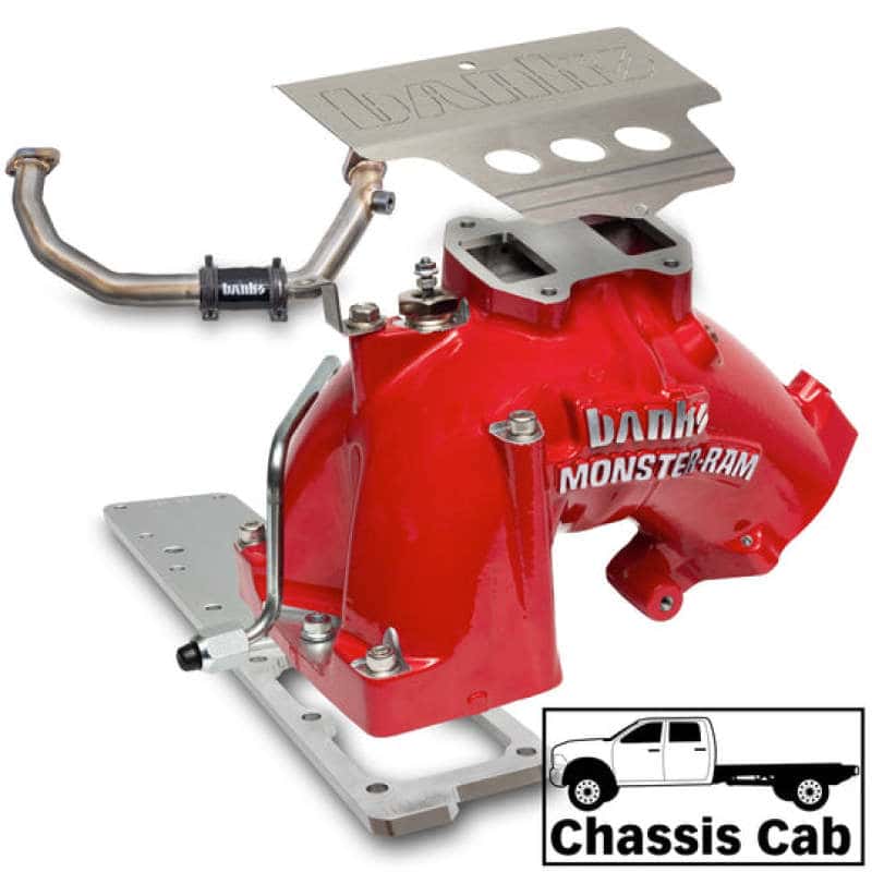 Banks Power — Banks Power 19-24 Ram 3500/4500/5500 6.7L Diesel Monster-Ram Intake System w/Fuel Line - Red
Monster Exhaust - view 3