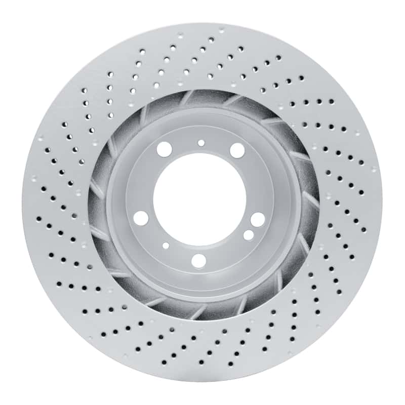 DFC — DFC 10-23 Porsche 911 Right Rear Drilled Brake Rotor - view 5