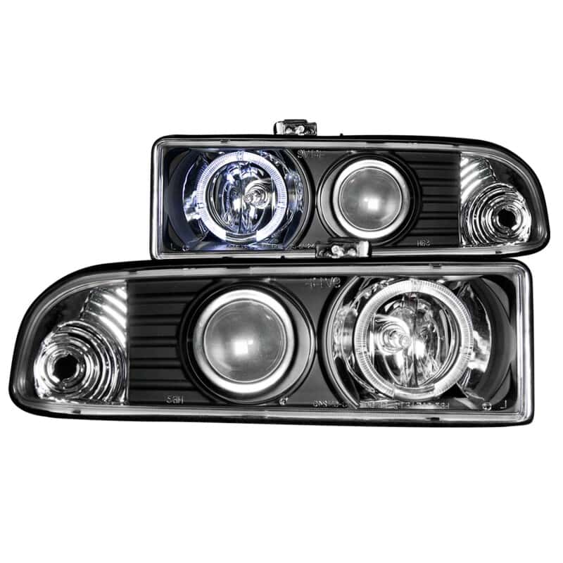 ANZO — ANZO 1998-2005 Chevrolet S-10 Projector Headlights w/ Halo Black
Head Light Set
HdLtSet - view 2