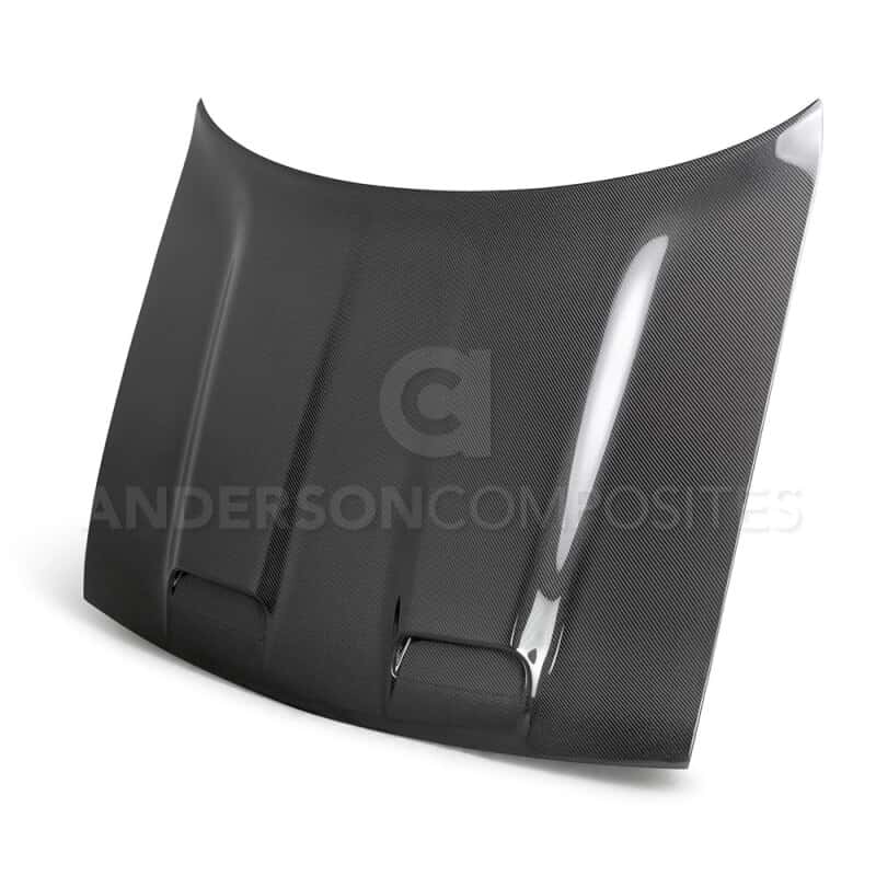 Anderson Composites — Anderson Composites 2019 Dodge Challenger Hellcat/Redeye Type-RE Style Hood - view 1