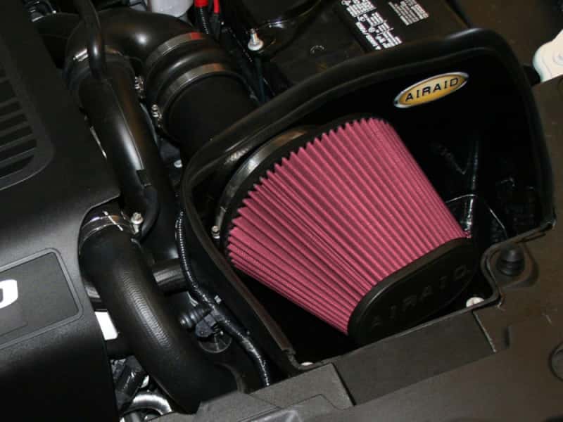 Airaid — Airaid 10-13 Ford Taurus SHO/Flex 3.5L Turbo MXP Intake System w/ Tube (Oiled / Red Media)
Performance Air Inta
Air Intake System - view 6
