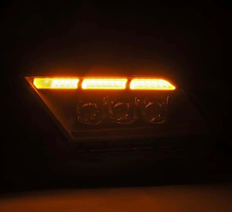 AlphaRex — AlphaRex 10-12 Ford Mustang NOVA-Series LED Projector Headlights Blk w/Activ Light & Seq.Sig /SB DRL
Projector Headlights - view 4