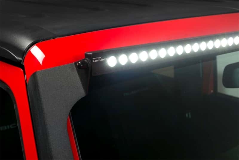 Putco — Putco 07-18 Jeep Wrangler JK - 50in Luminix Light Bar w/ Roof Bracket Luminix Jeep LED Kits
LED Light Bar - view 3