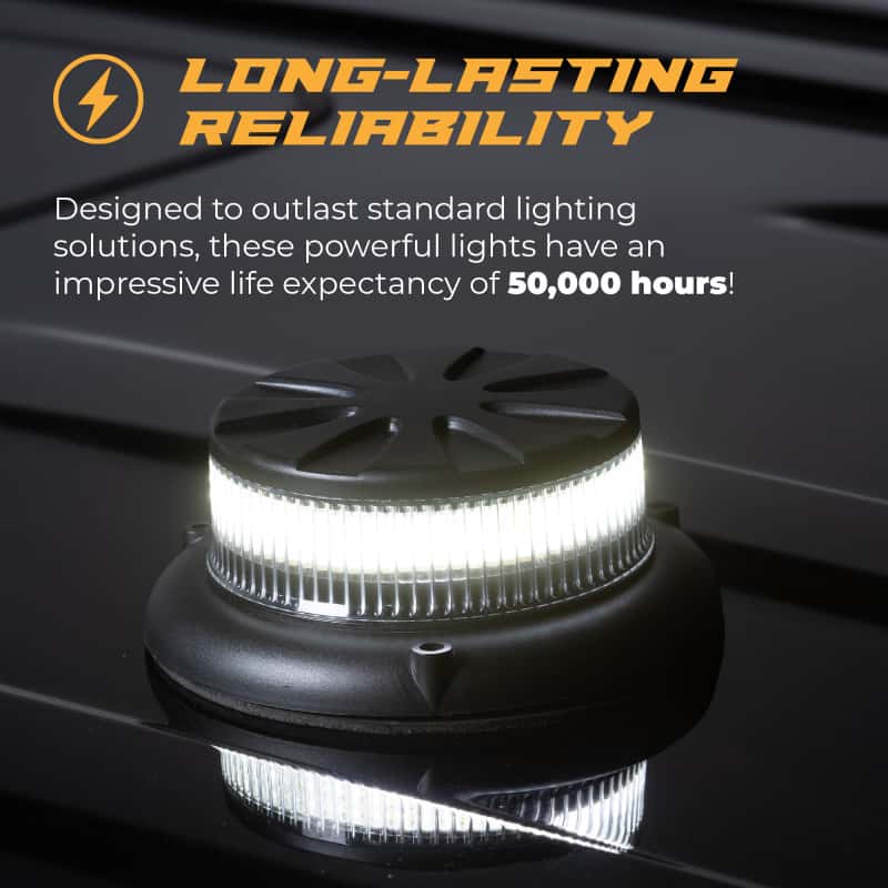 Putco — Putco Hornet Beacon Strobe Light Bar - (Amber/White) - view 2