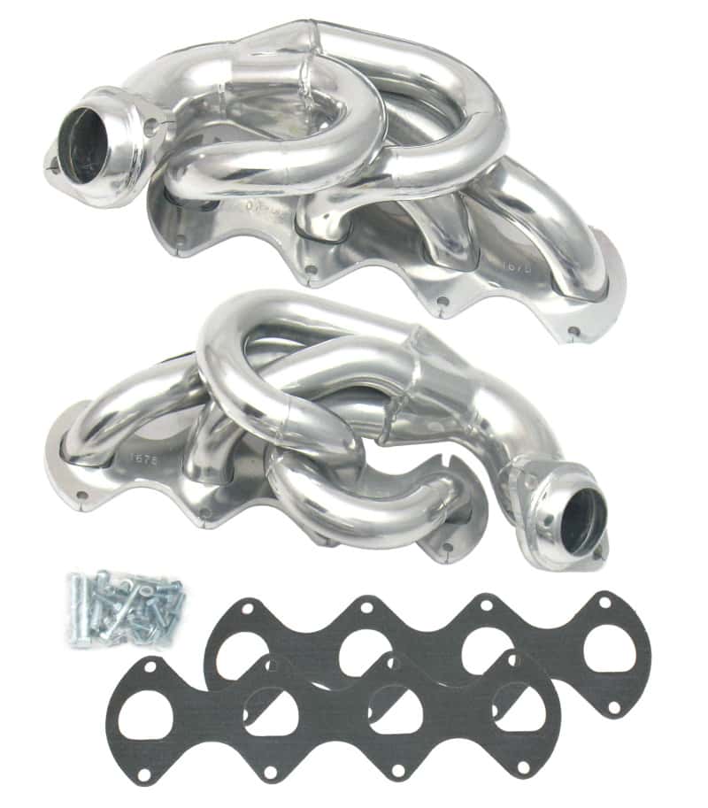 JBA — JBA 05-10 Ford Mustang 4.6L 3V 1-5/8in Primary Silver Ctd Cat4Ward Header
Exhaust Header - view 1