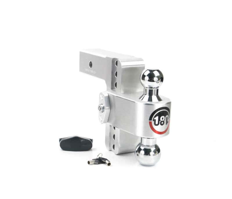 Weigh Safe — Weigh Safe 180 Hitch 6in Drop Hitch & 2.5in Shank (10K/18.5K GTWR) - Aluminum - view 1