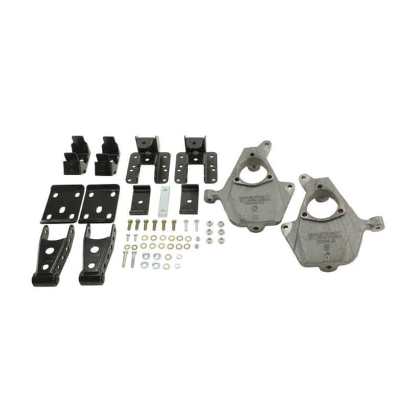 Belltech — Belltech LOWERING KIT 2014 Chevy/GMC Silverado/Sierra All Cabs 2WD 2in Front/4in Rear w/o Shocks
LOWERING KIT - view 3