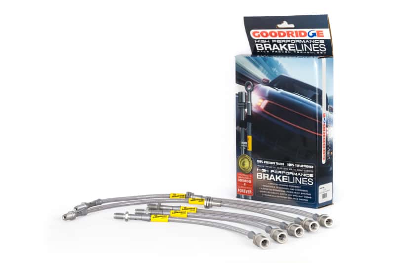 Goodridge — Goodridge 8/84-7/87 Toyota Corolla GTS Stainless Steel Brake Line Kit
Brake Hose Kit - view 1