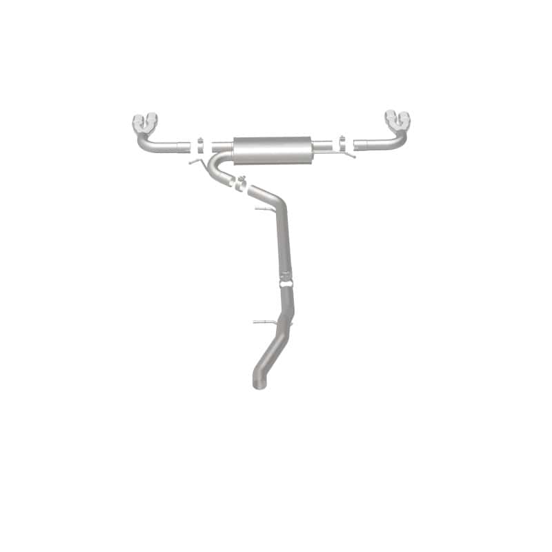 Magnaflow — MagnaFlow 15-17 GMC Terrain V6 3.6L 409SS Cat-Back Exhaust Quad Split Rear with 3in Polished Tips
Cat-Back - view 11