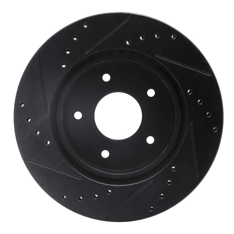 R1 Concepts — R1 63-82 Chevrolet Corvette Front Right Drilled & Slotted Black Brake Rotor
R1 Brake Rotor Drill - view 5