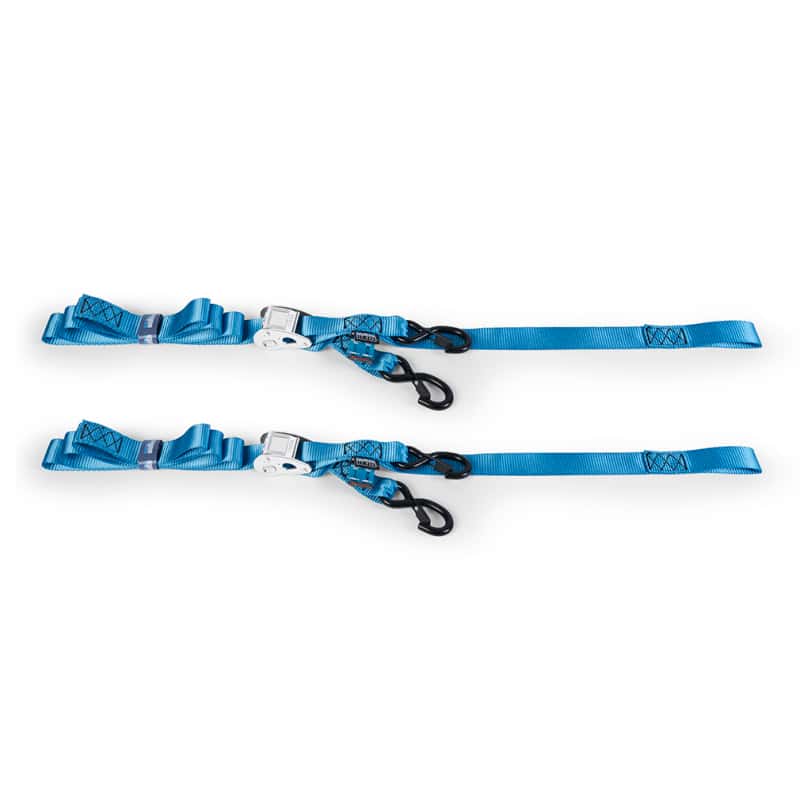 Borne Off-Road — Borne Off-Road Cam Buckle Tie-Down Kit (2-Pack) Blue - view 2