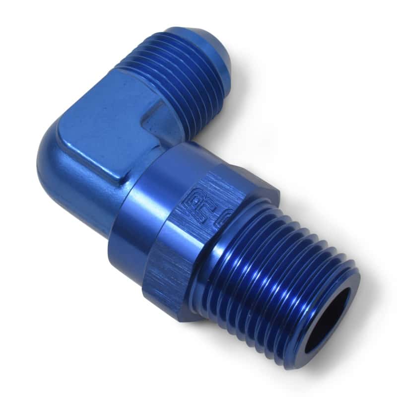 Russell — Russell Performance -10 AN 90 Degree Male to Male 1/2in Swivel NPT Fitting
Adapter Fitting - view 5