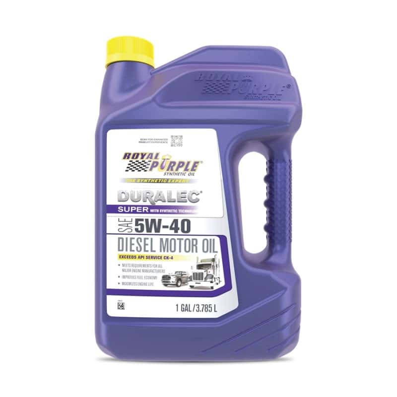 Royal Purple — Royal Purple Duralec Super Diesel 5W40 CK-4 Motor Oil - 1 Gallon
Diesel Engine Oil - view 3