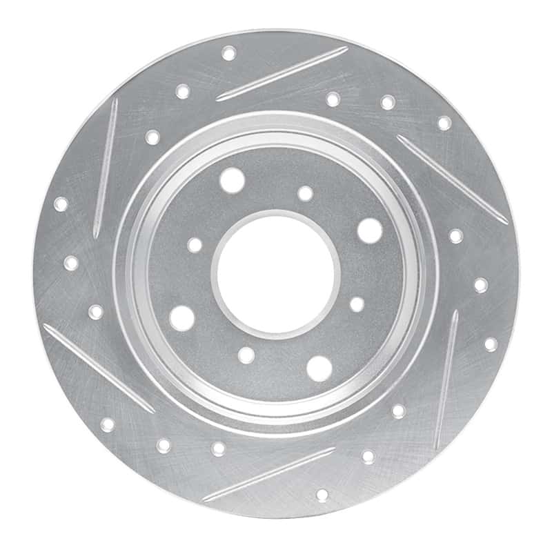 R1 Concepts — R1 86-96 Acura Legend Rear Right Drilled & Slotted Silver Brake Rotor
R1 Brake Rotor Drill - view 5