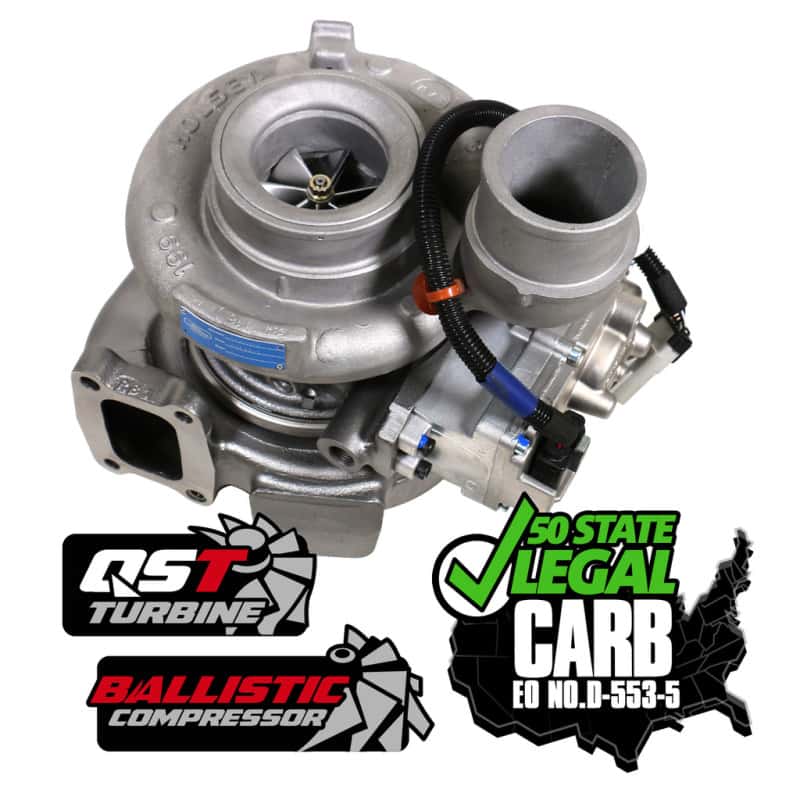 BD Diesel — BD Diesel 13-18 Dodge 6.7L Cummins 64.5mm Compressor 70mm Turbine Screamer Turbo
TURBO HE300VG PERF - view 5