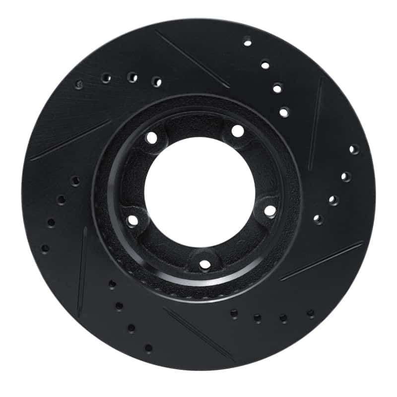 R1 Concepts — R1 84-95 Toyota Pickup Front Left Drilled & Slotted Black Brake Rotor
R1 Brake Rotor Drill - view 5