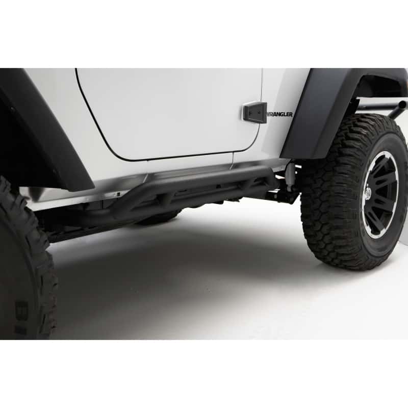 Rugged Ridge — Rugged Ridge RRC Rocker Guards Black 07-18 2-Door Jeep Wrangler
OFFROAD_STEPSSLIDERS
Rocker Panel Guard - view 2