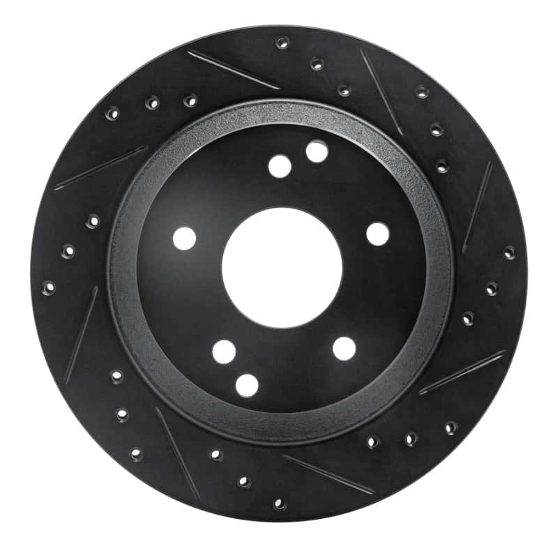 R1 Concepts — R1 88-94 Chevrolet Corvette Front Left Drilled & Slotted Black Brake Rotor
R1 Brake Rotor Drill - view 1