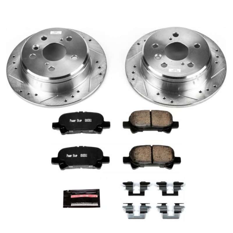 PowerStop — Power Stop 00-01 Toyota Camry Rear Z23 Evolution Sport Brake Kit - view 1