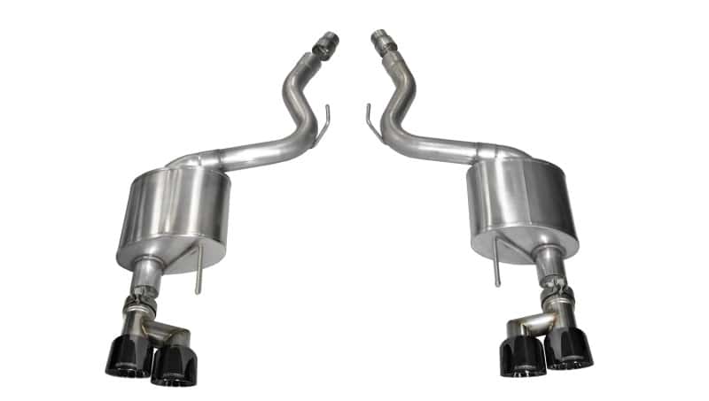 CORSA Performance — Corsa 2015-2017 Ford Mustang GT 5.0 3in Axle Back Exhaust Black Quad Tips (Sport)
Exhaust - view 3
