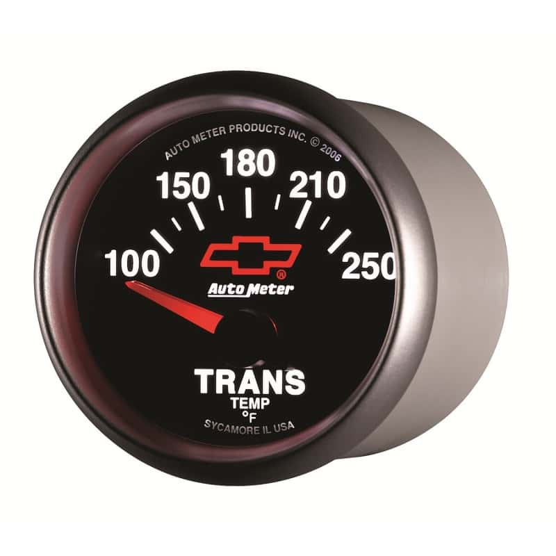 AutoMeter — Autometer GM Bowtie Black 2-1/16in 100-250 Degree F Electronic Transmission Temperature Gauge
2-1/16" TRANS TEMP, - view 7