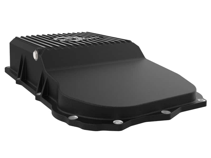 aFe — aFe 18-25 Jeep Wrangler JL V6 Transmission Pan - Black w/ Machined Fins
Transmission Pan - view 5
