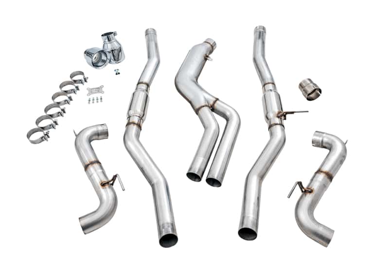 AWE Tuning — AWE Tuning 2020 Toyota Supra A90 Track Edition Exhaust - 5in Chrome Silver Tips
Track Exhaust - view 5