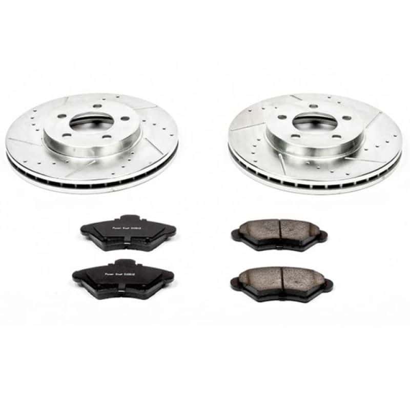 PowerStop — Power Stop 93-97 Ford Thunderbird Front Z23 Evolution Sport Brake Kit - view 1