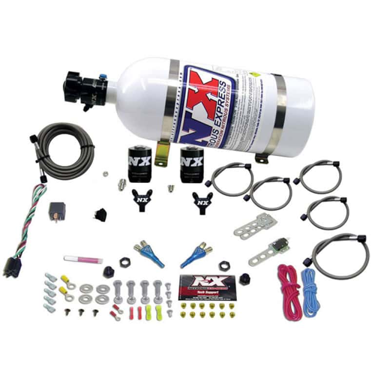 Nitrous Express — Nitrous Express BMW EFI All Dual Nozzle Nitrous Kit (50-300 HP) w/10lb Bottle
Injection System Kit
N2OSys - view 3