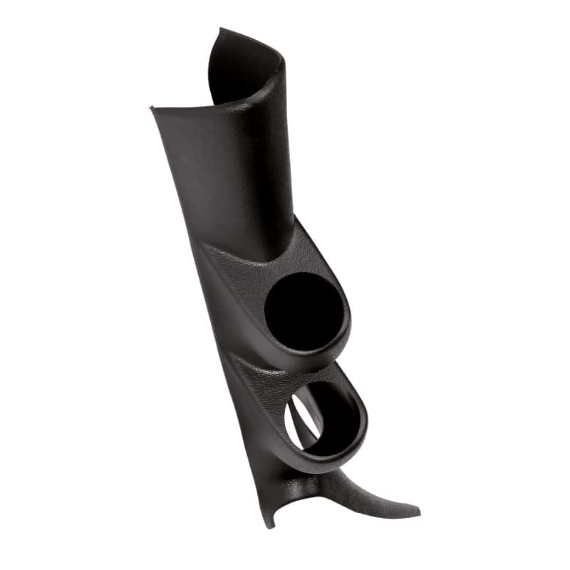 AutoMeter — Autometer 99-06 Chevy Silverado/GMC Sierra/Duramax (w/ Speaker) 52mm Dual Pillar Pod Black
2-1/16" DUAL PILLAR, - view 2