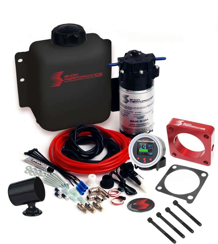 Snow Performance — Snow Performance 05-10 Mustang Stg 2 Boost Cooler Water Injection Kit (SS Braided Line & 4AN)
Water/Meth Inject Kt - view 5