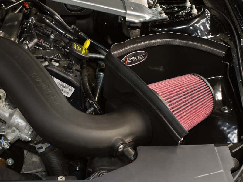 Roush — Roush 2011-2014 Ford Mustang 3.7L V6 Cold Air Kit
Mustang Cold Air Kit - view 3