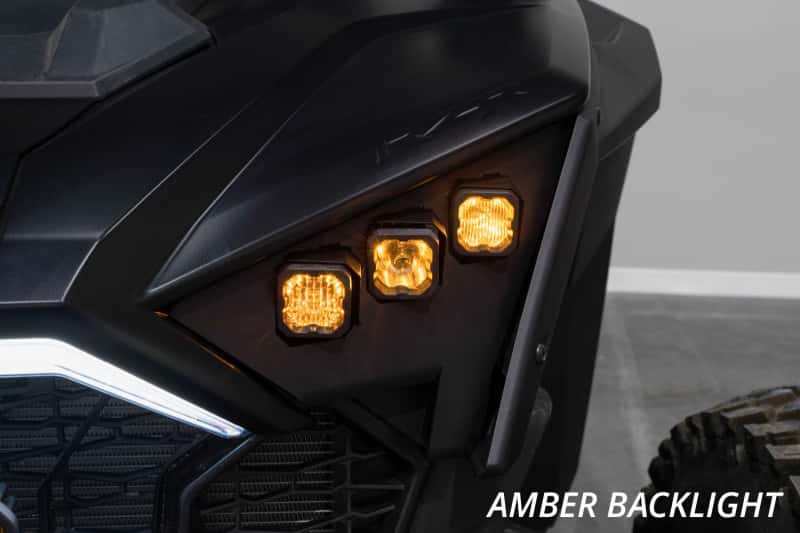 Diode Dynamics — Diode Dynamics 20-Present Polaris RZR C1 Headlamp Kit Sport - White ABL (Pair) - view 6