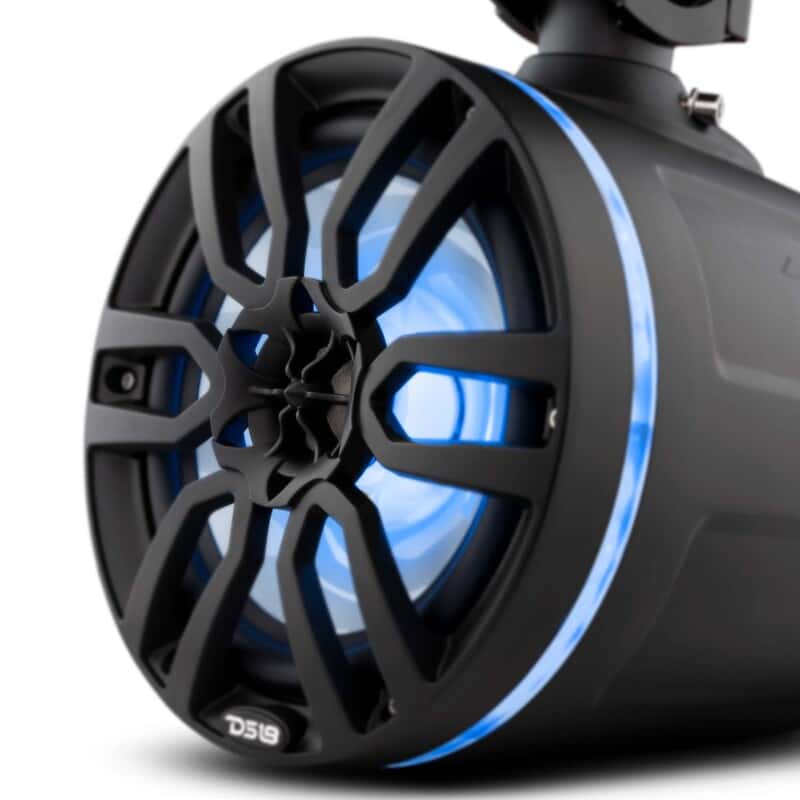 DS18 — DS18 Marine And Powersports Towers 8in 125 Watts RMS RGB LED Lights Red - view 9