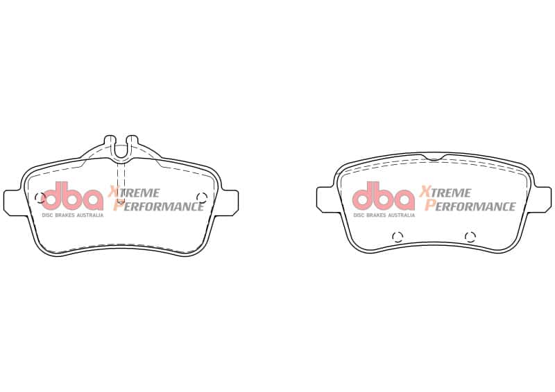 DBA — DBA 14-19 Mercedes-Benz CLA45 AMG XP Performance Rear Brake Pads
Brake Pad - view 2