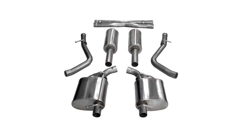 CORSA Performance — Corsa 2015-2016 Dodge Charger / Chrysler 300 5.7L V8  Polished Xtreme Cat-Back
Exhaust - view 2