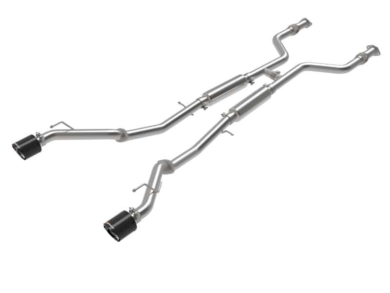aFe — aFe POWER Takeda 2023 Nissan Z 2 1/2in 304 SS Cat-Back Exhaust System w/ Carbon Fiber Tips
Cat-Back Exhaust - view 1