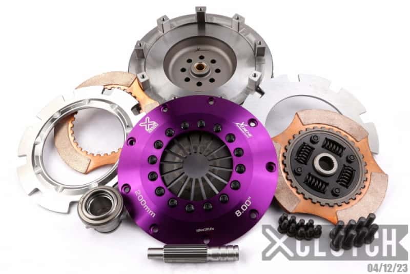 XCLUTCH — XClutch 99-02 Nissan Silvia S15 2.0L 8in Twin Sprung Ceramic Clutch Kit
Clutch Kit - view 1